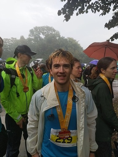 portrait photo of me - mid 20s male, slim build. Medium length hair